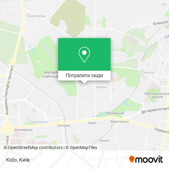 Карта Kido