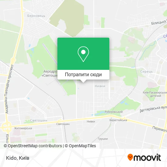 Карта Kido