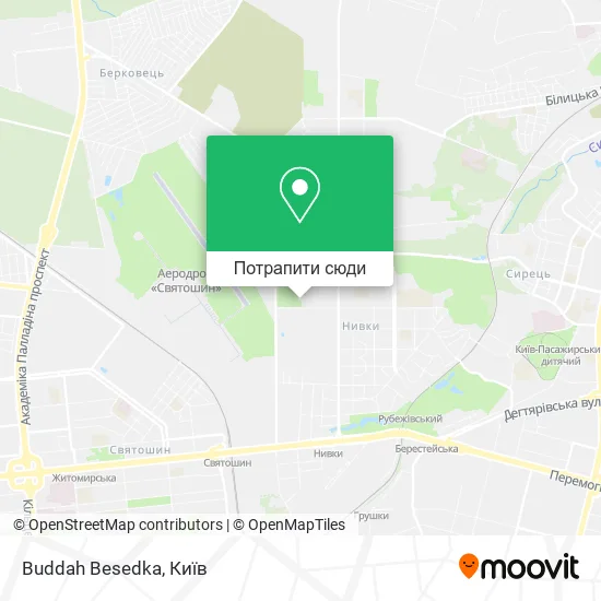 Карта Buddah Besedka