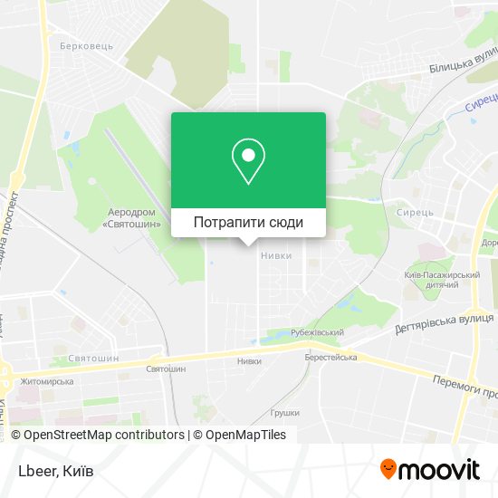 Карта Lbeer