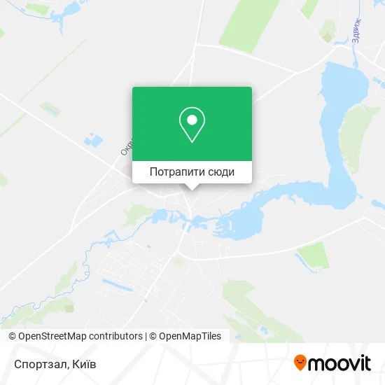Карта Спортзал