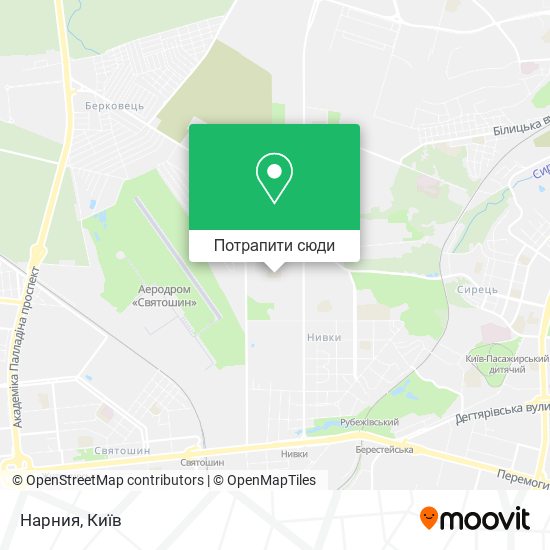 Карта Нарния