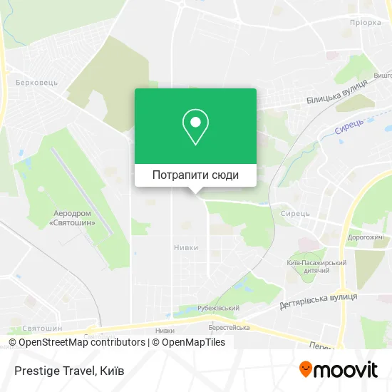 Карта Prestige Travel