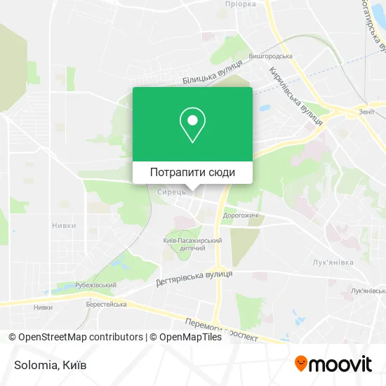 Карта Solomia