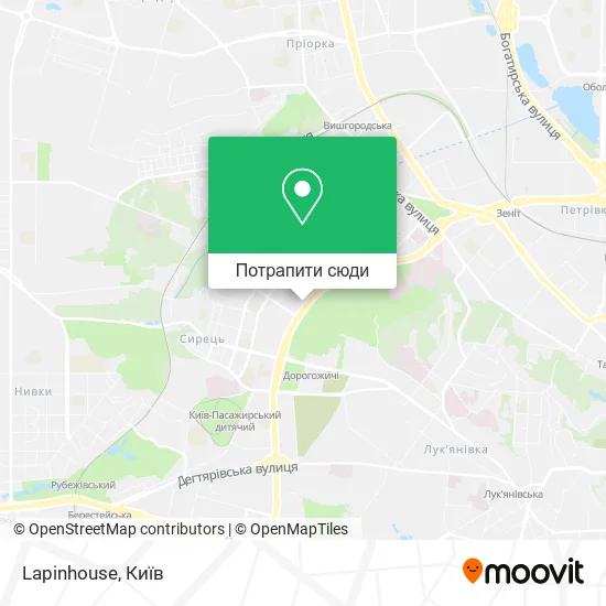 Карта Lapinhouse