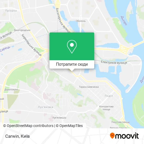 Карта Carwin
