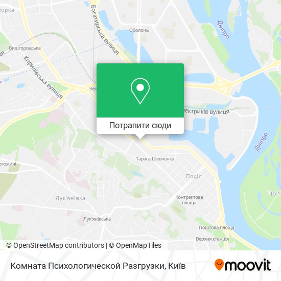 Карта Комната Психологической Разгрузки
