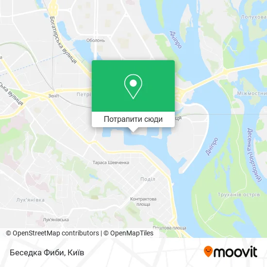 Карта Беседка Фиби