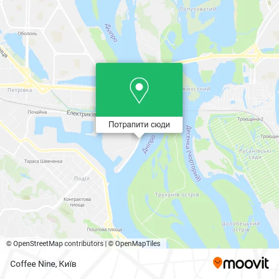 Карта Coffee Nine