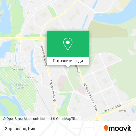Карта Зореслава