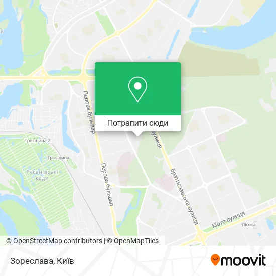 Карта Зореслава
