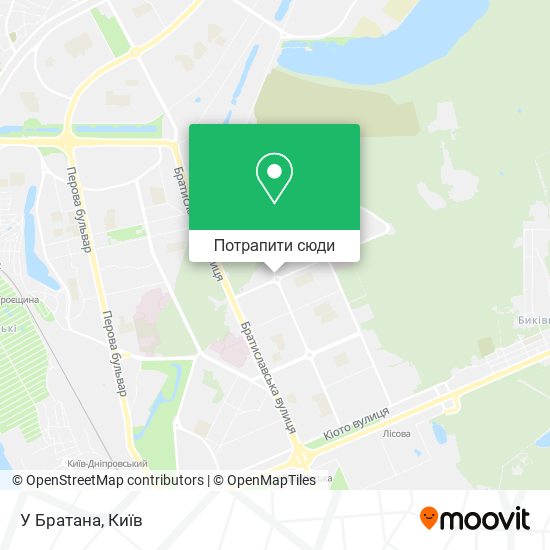 Карта У Братана