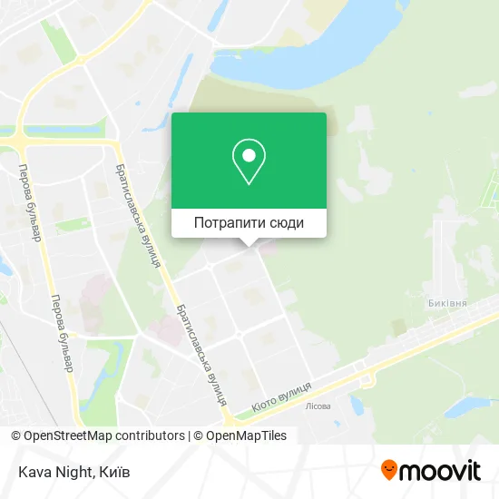 Карта Kava Night