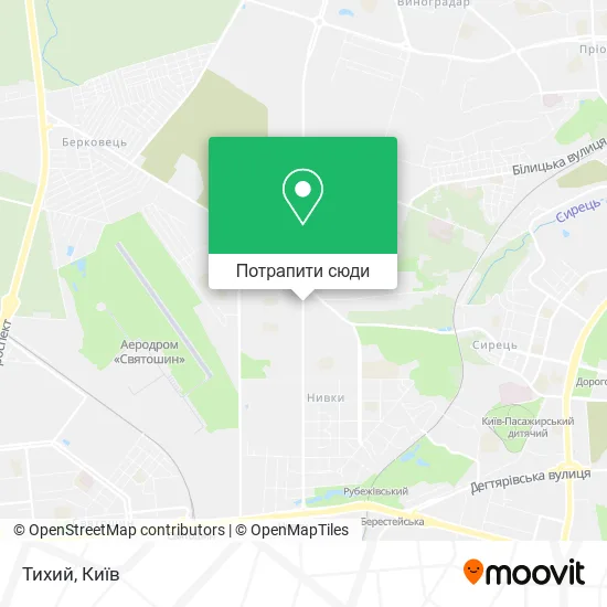 Карта Тихий