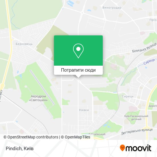 Карта Pindich