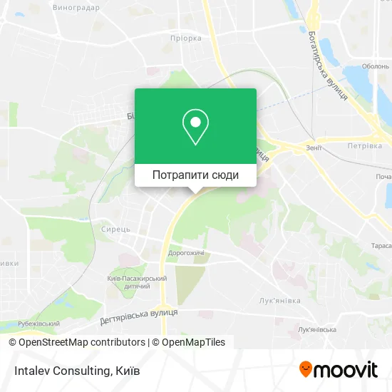 Карта Intalev Consulting