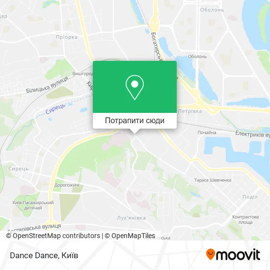 Карта Dance Dance