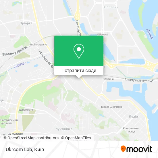 Карта Ukrcom Lab