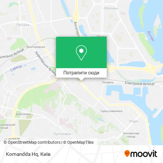 Карта Komandda Hq