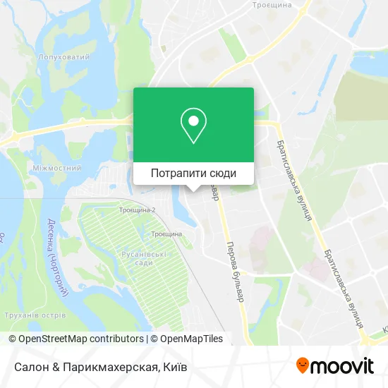 Карта Салон & Парикмахерская