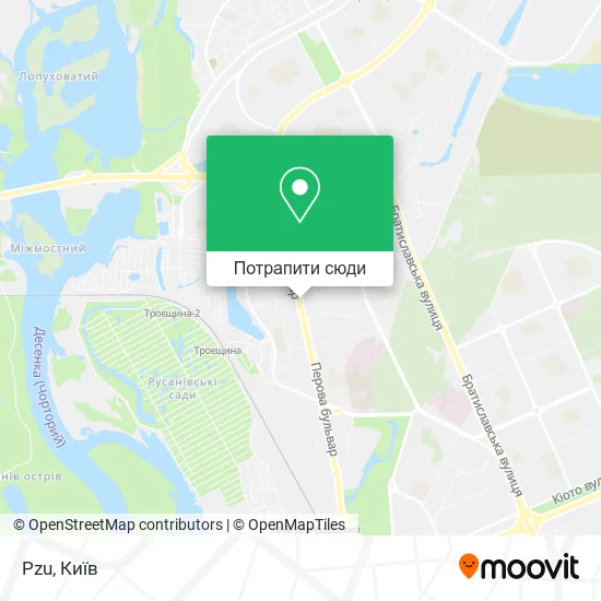 Карта Pzu