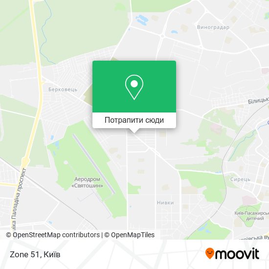 Карта Zone 51