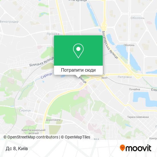 Карта Дс 8