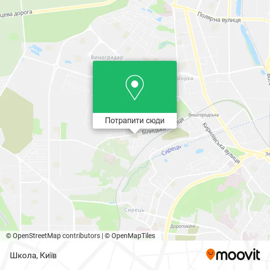 Карта Школа