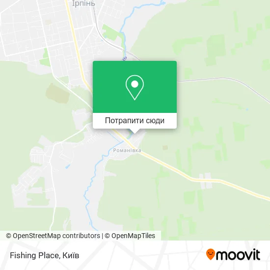 Карта Fishing Place