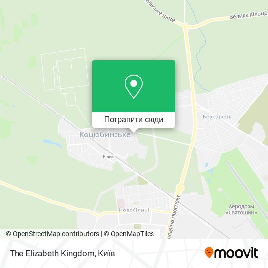 Карта The Elizabeth Kingdom