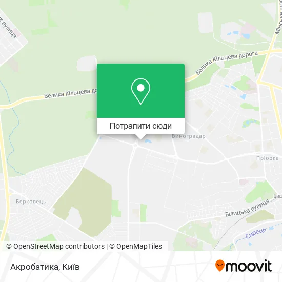 Карта Акробатика