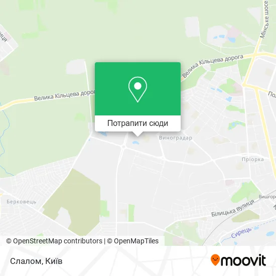 Карта Слалом