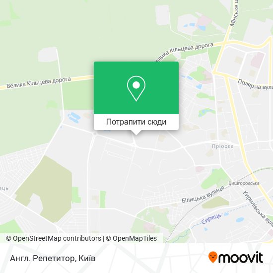 Карта Англ. Репетитор