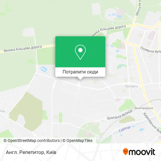 Карта Англ. Репетитор