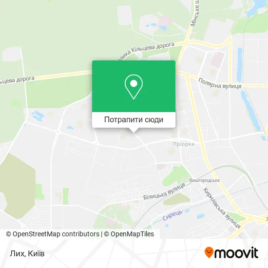 Карта Лих
