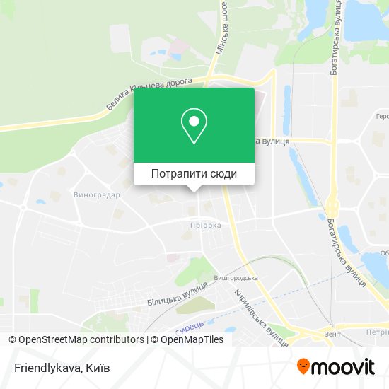 Карта Friendlykava