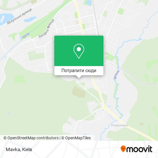 Карта Mavka