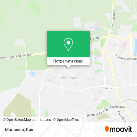 Карта Маникюр