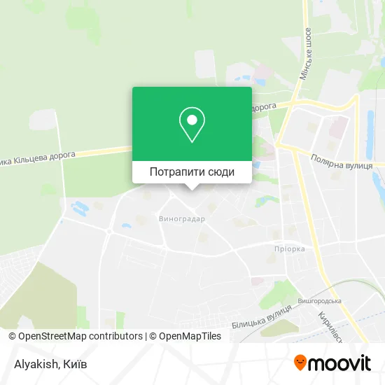 Карта Alyakish