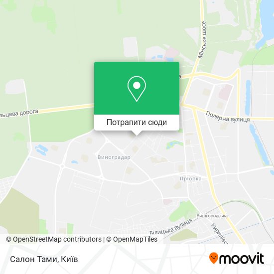 Карта Салон Тами