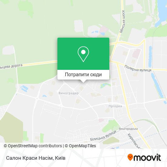 Карта Салон Краси Насім