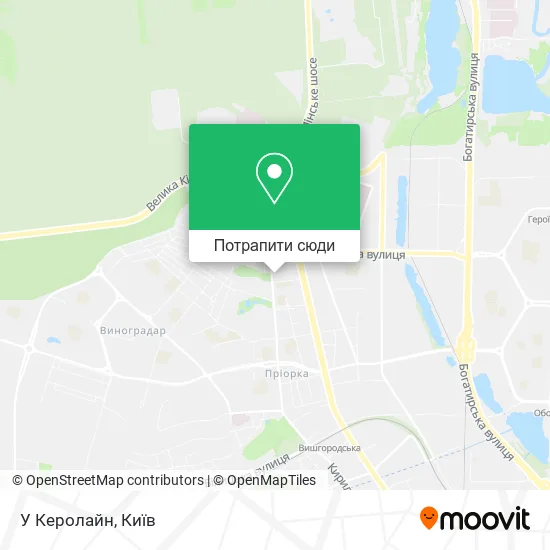 Карта У Керолайн