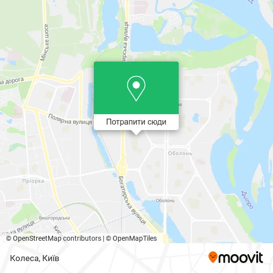 Карта Колеса