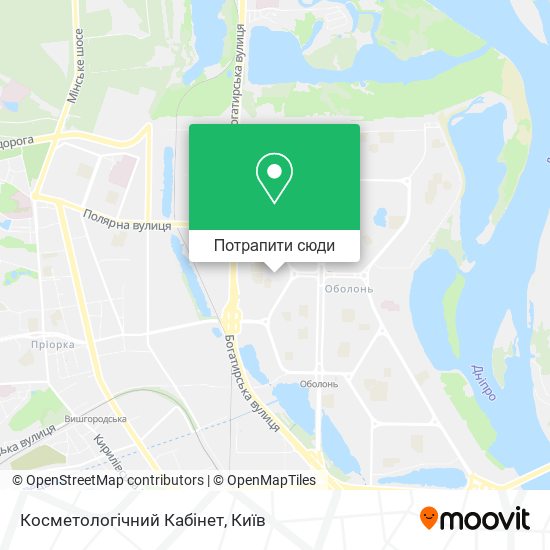 Карта Косметологічний Кабінет