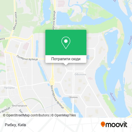 Карта Рибку