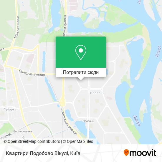Карта Квартири Подобово Вікулі
