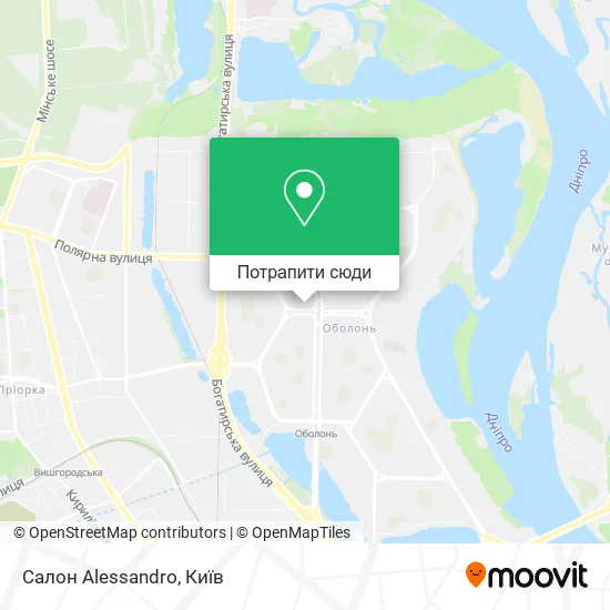 Карта Салон Alessandro