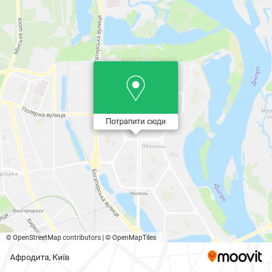 Карта Афродита