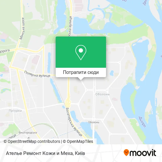 Карта Ателье Ремонт Кожи и Меха
