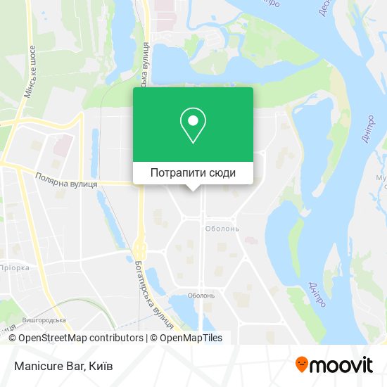 Карта Manicure Bar